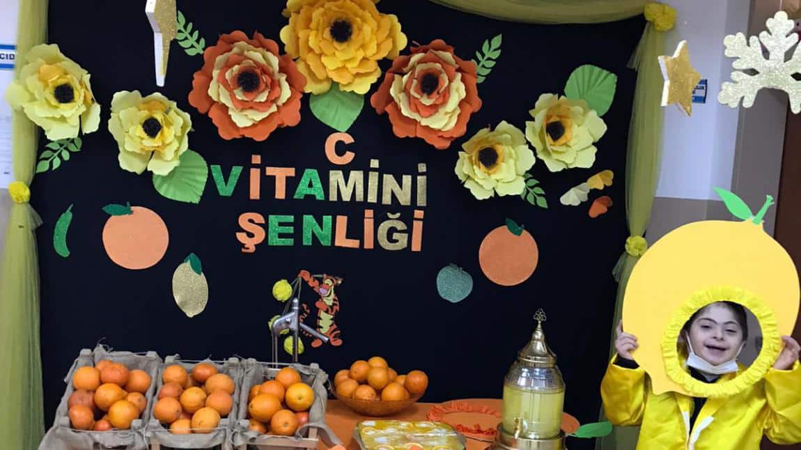 Okulumuz Rehberlik Servisi İşbirliği İle Hazırlanan C Vitamini Şenliği Renkli ve Eğlenceli Bir Şekilde Yapıldı.